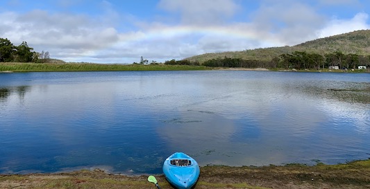 kayak-water-rainbow