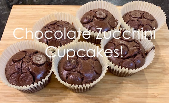 Chocolate Zucchini Cupcakes